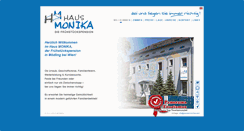 Desktop Screenshot of pensionmonika.com